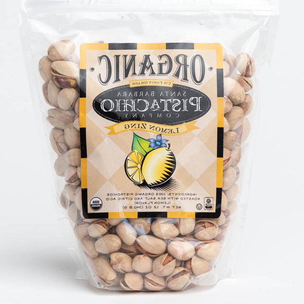 Lemon Zing Santa Barbara Organic Pistachios - 12 oz